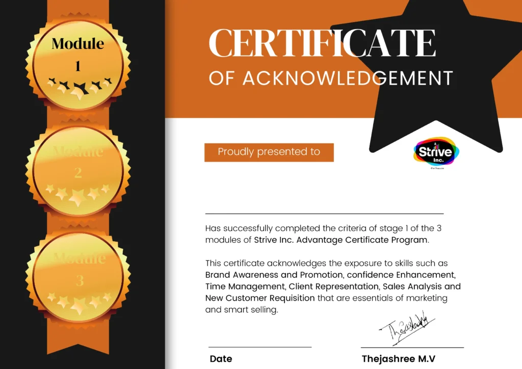 certificate of acknowledgement